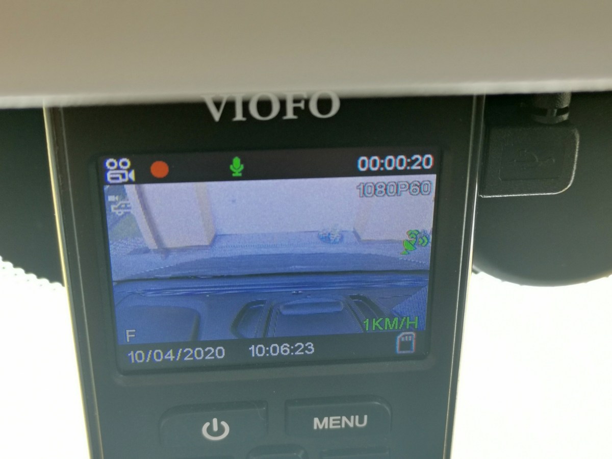 Autokamera ve vestavbě