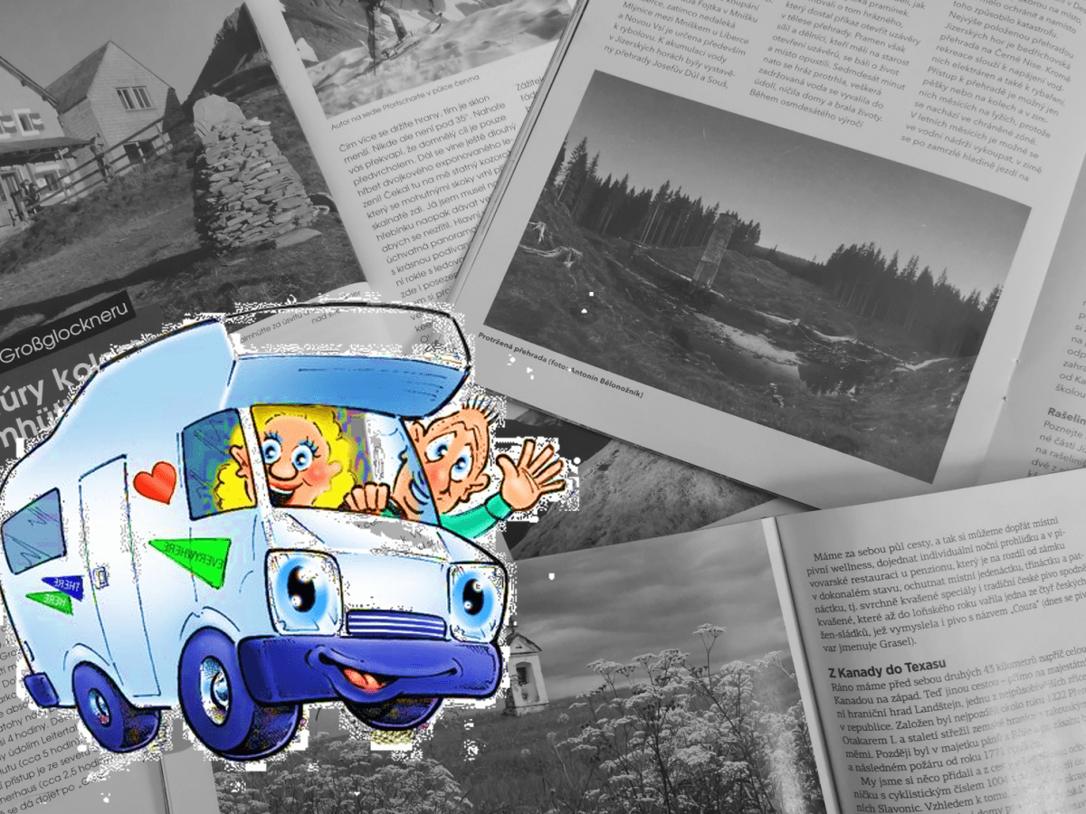 Časopisy pro karavanisty  – čtivá&nbsp;pětka