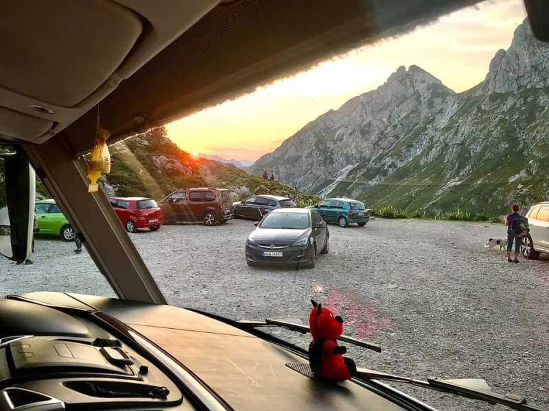 Na Mangart obytným&nbsp;vozem