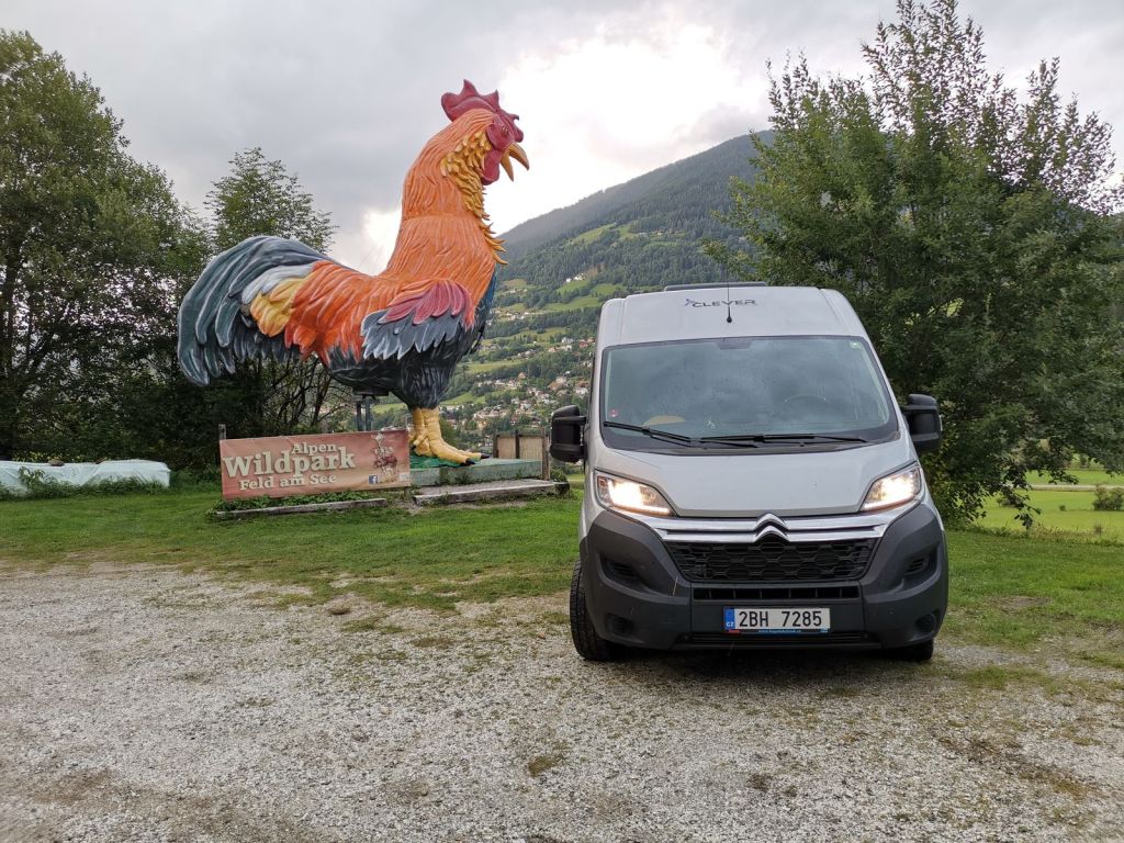 Pod slepicí v Rakousku – oblast mezi Bad Kleinkirchheim a Millstatterským&nbsp;jezerem