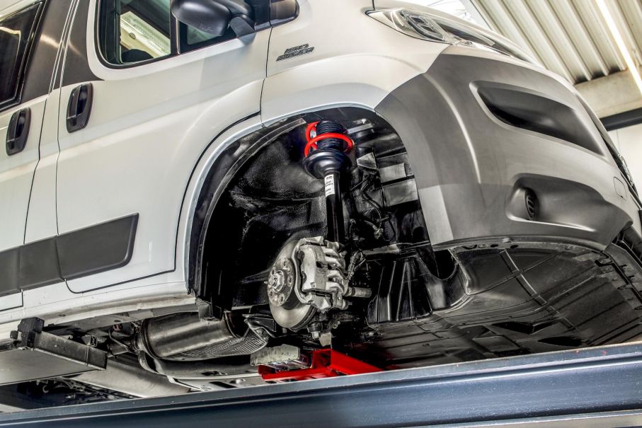 Pohodlí i na přední&nbsp;nápravě