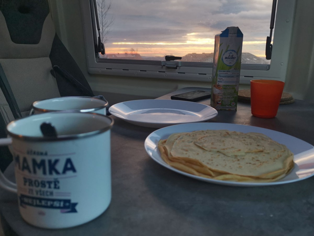 Sladké ráno na cestách s tipem na pár kousků výbavy&nbsp;kuchyně