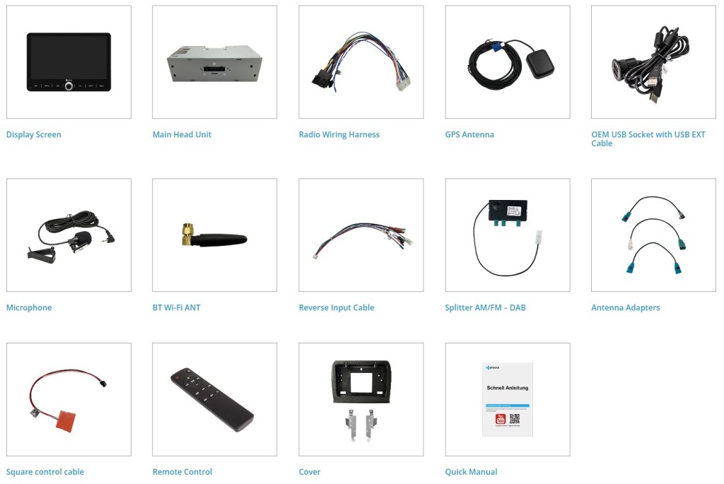 D8-DCX Plus Flex prislusenstvi