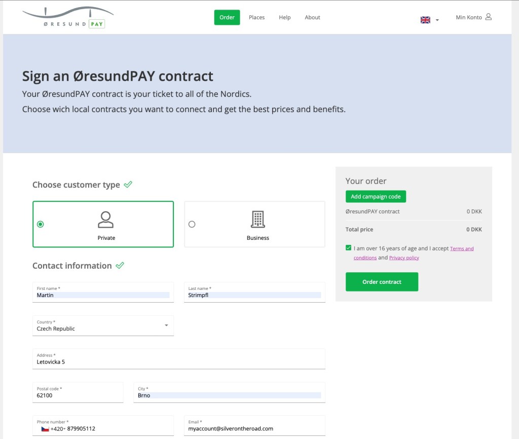 ØresundBizz ØresundPay