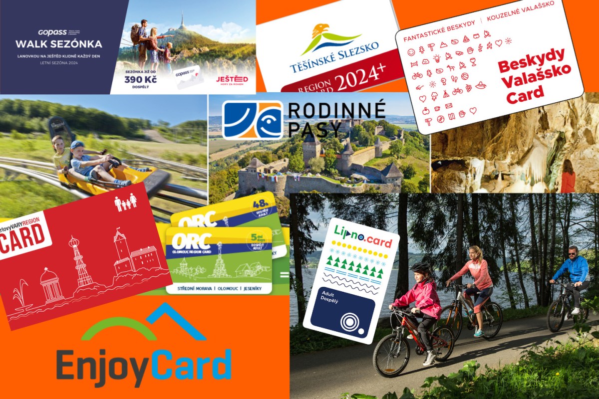 Slevové turistické karty v České Republice –&nbsp;2024