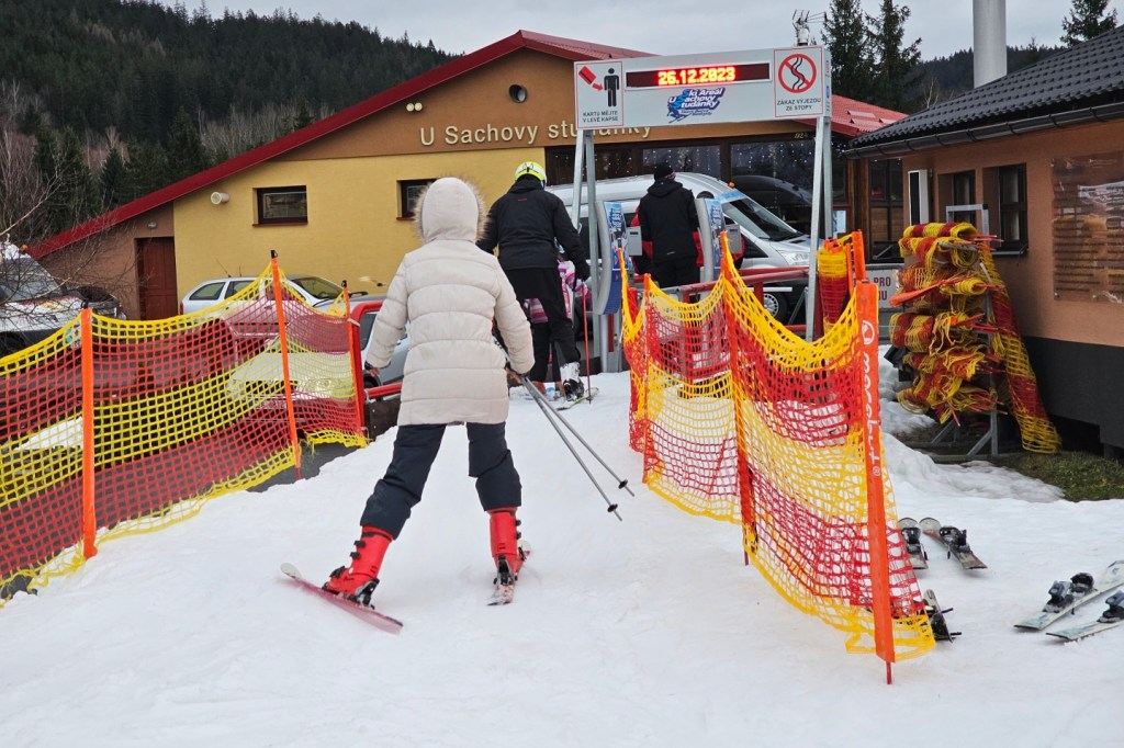 U Sachovy studánky – bída lyžování v&nbsp;Česku
