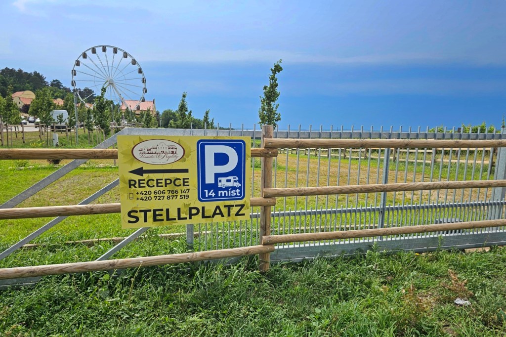 Zaječí má stellplatz (ke stávajícímu kempu&nbsp;)